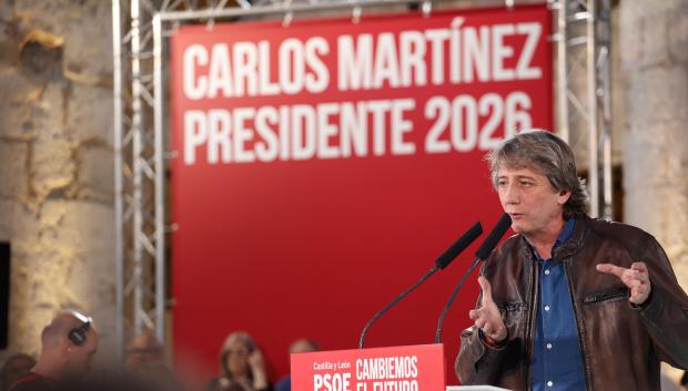 Calos Martínez, candidato del PSOE a las elecciones autonómicas de Castilla y León 2026