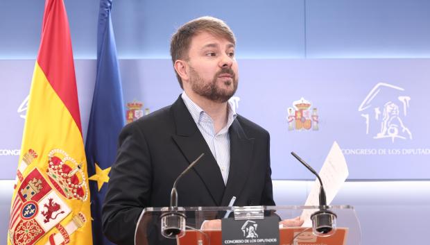 (Foto de ARCHIVO)
El diputado de Compromís Alberto Ibáñez durante una rueda de prensa en el Congreso, a 24 de febrero de 2026, en Madrid (España).

Eduardo Parra / Europa Press
24/2/2026