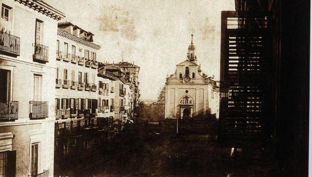 Iglesia del buen suceso en 1854