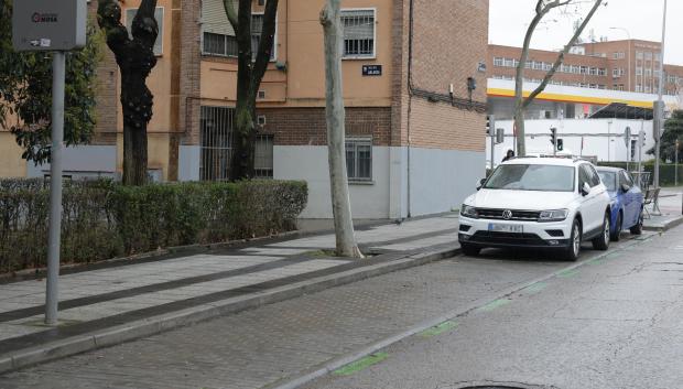 Zona SER en el barrio de Comillas