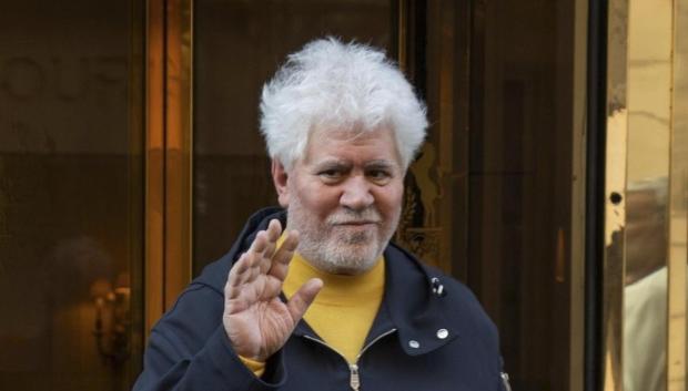 Director Pedro Almodovar in Paris for fashion week