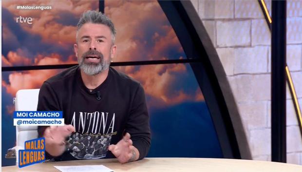 Moi Camacho, colaborador de Malas Lenguas, en TVE