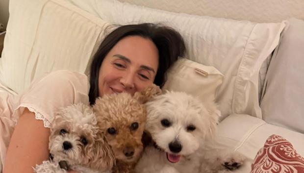 Tamara Falcó con sus perros