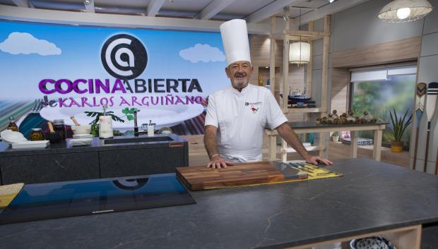 Karlos Arguiñano, en su programa Cocina abierta