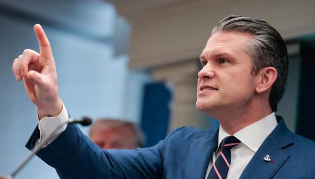 El secretario de Defensa de Estados Unidos, Pete Hegseth