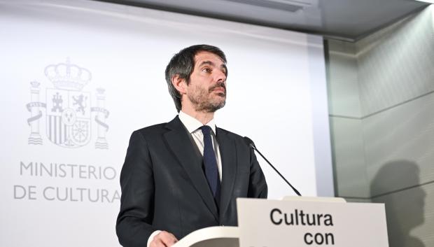 El ministro de Cultura, Ernest Urtasun