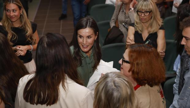La Reina, en el estreno del documental "Los nietos del silencio"