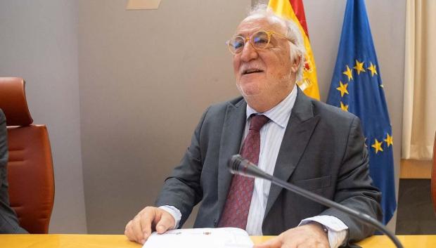 Pere Navarro durante una rueda de prensa reciente