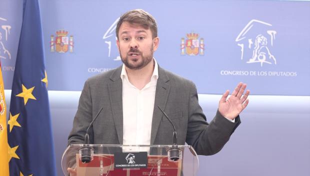El portavoz adjunto del Grupo Parlamentario Plurinacional SUMAR en el Congreso, Alberto Ibáñez