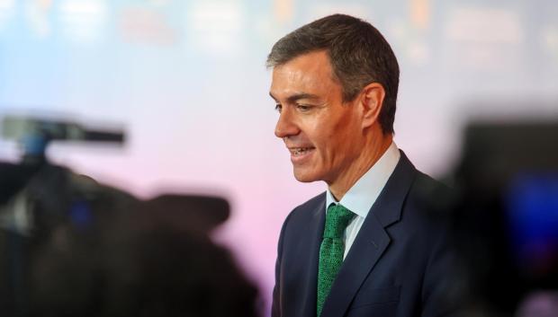 El presidente del Gobierno, Pedro Sánchez, este viernes en Chipre