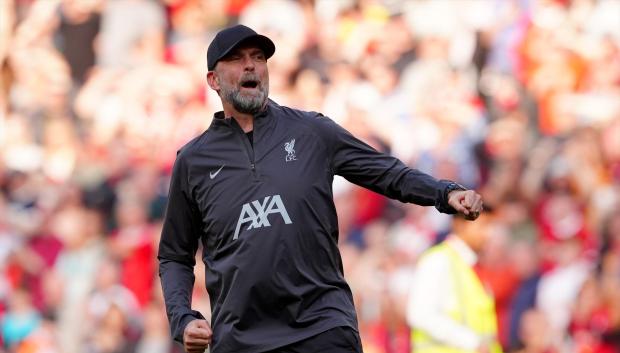 Jürgen Klopp, en un partido con el Liverpool