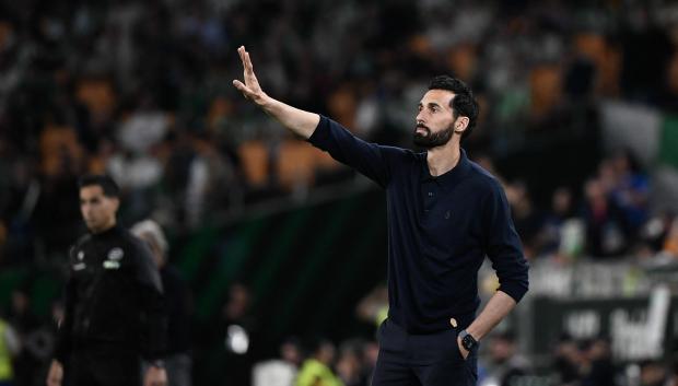 Álvaro Arbeloa, en un partido con el Real Madrid