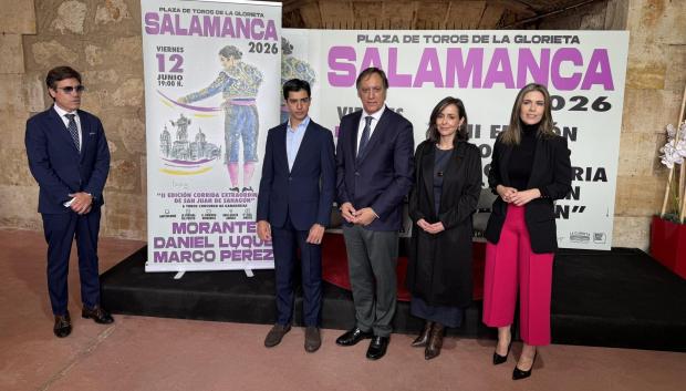 Imagen de la presentación del cartel de San Juan de Sahagún en La Glorieta