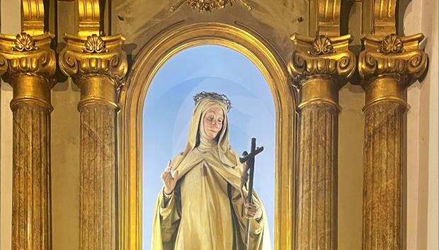 Interior de la Real Iglesia Parroquial de Santiago y San Juan Bautista
