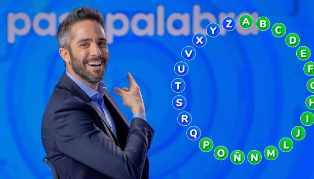 Roberto Leal presentando Pasapalabra