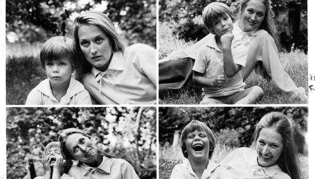 Jutsin Henry en la elícula Kramer contra Kramer junto a Meryl Streep