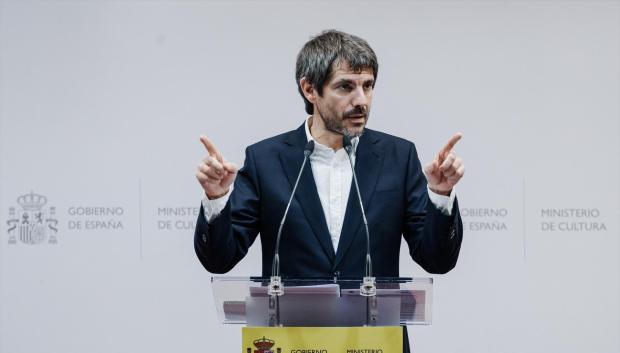 El ministro de Cultura, Ernest Urtasun