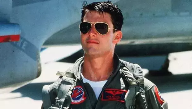 Tom Cruise, en la película 'Top Gun'