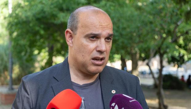 El secretario general del PSOE en la provincia de Guadalajara y presidente de las Cortes de C-LM, Pablo Bellido
