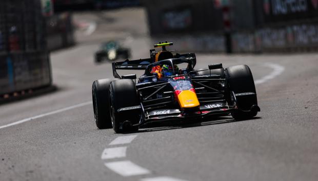 06 HADJAR Isack (fra), Red Bull Racing Ford RB22, action during the Formula 1 Grand Prix de Canada 2026, 6th round of the 2026 Formula One World Championship from June 5 to 7, 2026 on the Circuit de Monaco, in Monte-Carlo, Monaco - Photo Eric Alonso / DPPI