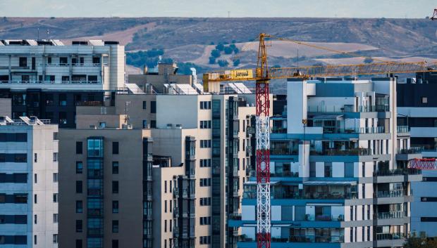 Construcción de vivienda en Valdebebas (Madrid)