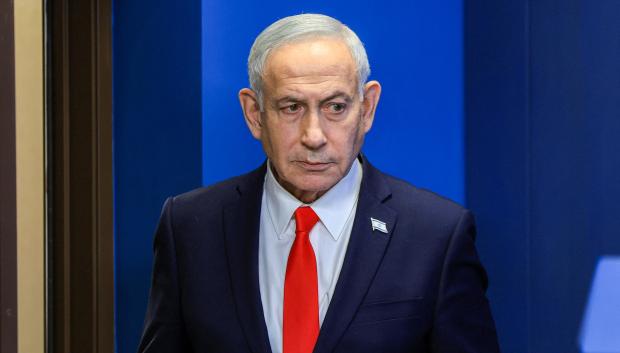 El primer ministro de Israel, Benjamin Netanyahu, durante una rueda de prensa en Jerusalén