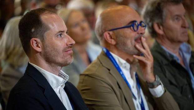 El nuevo secretario general del PP de Cataluña, Juan Fernández, en el XVI Congreso del partido