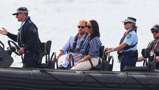 El Príncipe Harry y Meghan Markle en Australia en los Juegos Invictus

Pictured: Prince Harry, Meghan Markle

BACKGRID USA 17 APRIL 2026 

BYLINE MUST READ: KHAP / BACKGRID

USA: +1 310 798 9111 / usasales@backgrid.com

UK: +44 208 344 2007 / uksales@backgrid.com

*UK Clients - Pictures Containing Children
Please Pixelate Face Prior To Publication*
