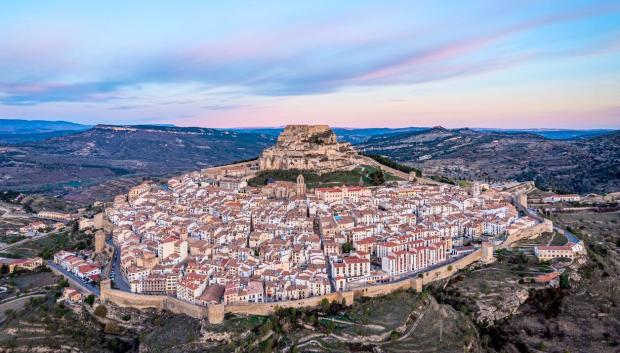 Vista de Morella, en Castellón, una de las mejoras Villas de Turismo de España, según la ONU