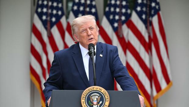 Donald Trump en una imagen de archivo