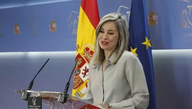 La portavoz de Sumar en el Congreso, Verónica Martínez Barbero.