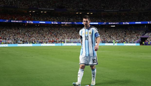 Leo Messi, durante el Argentina - Suiza de cuartos de final del Mundial 2026