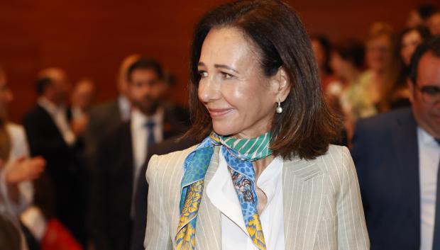 La presidenta del Banco Santander, Ana Botín