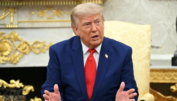 El presidente estadounidense Donald Trump en el Despacho Oval