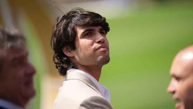 Carlos Alcaraz, en la final del Mundial