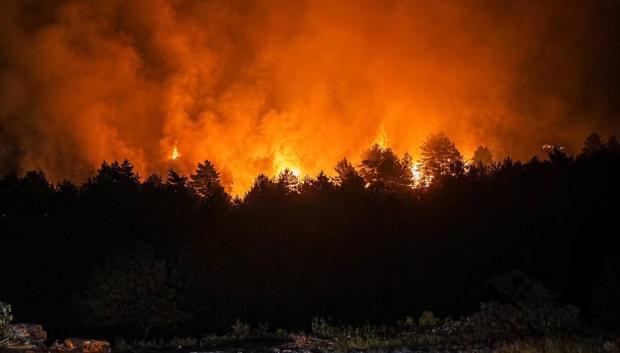 Incendio Forestal de La Mierla, Guadalajara