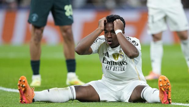 Endrick, delantero del Real Madrid