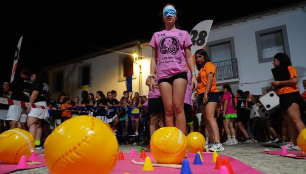 Una de las pruebas del Gran Juego de la Oca