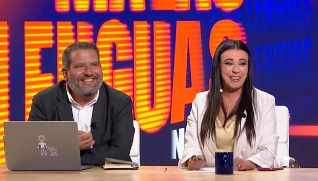 Chema Garrido y Sarah Santaolalla