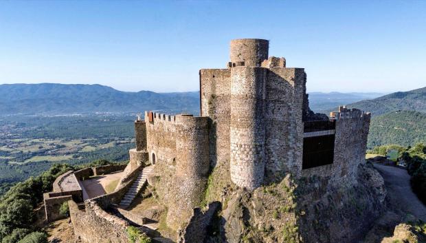 El castillo de Montsoriu, en el Montseny