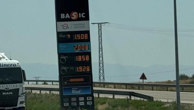 El precio de los combustibles hoy está disparado