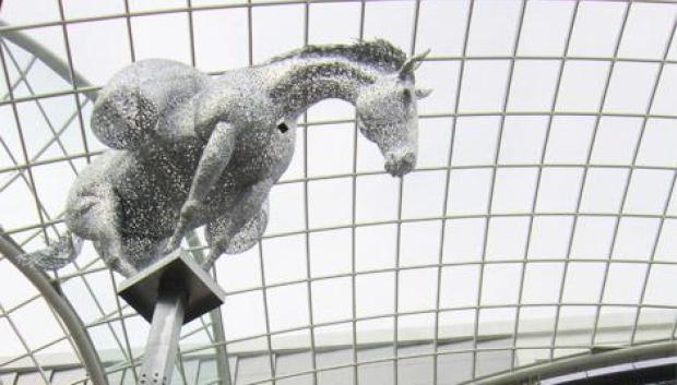 Equus Altus, obra de Andy Scott