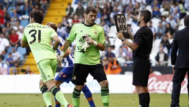 Iker Casillas se va al banquillo en el Teresa Herrera de 2013