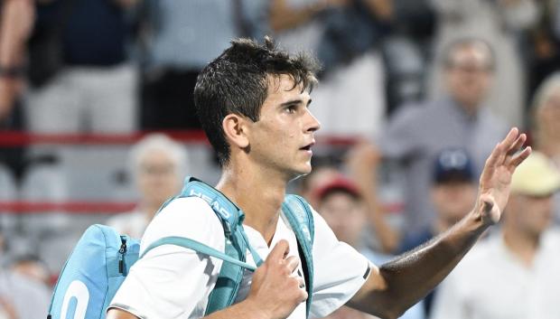 Rafa Jódar, en un partido de esta temporada