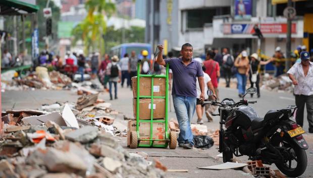 Efectos del terremoto en Colombia