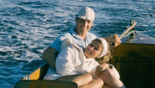 El difunto Rey Harald y la Reina Sonia de Noruega