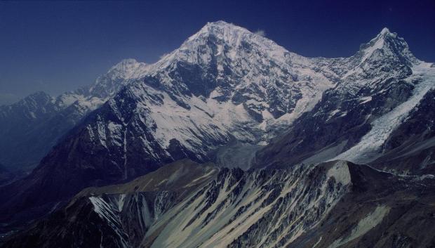 Monte Langtang Lirung, en el Himalaya nepalí
