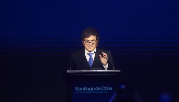 El presidente de argentina Javier Milei