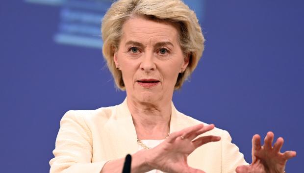 La presidenta de la Comisión Europea, Ursula von der Leyen
