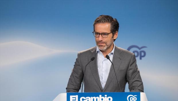 El portavoz y vicesecretario de Cultura y Deporte del Partido Popular, Borja Sémper
